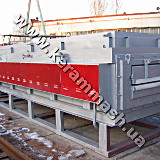 Industrial drawing furnace for the chemical heat treatment