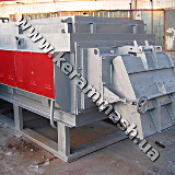 Industrial drawing furnace for the chemical heat treatment