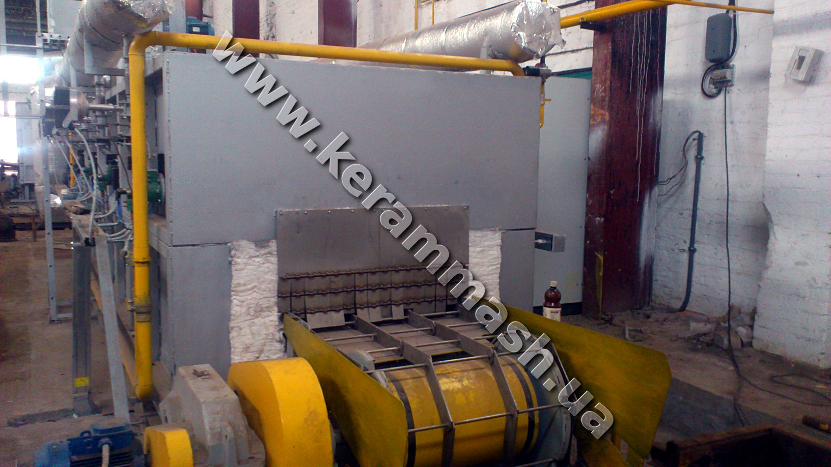 The industrial furnace for heat treatment of torsion bars and spring groups