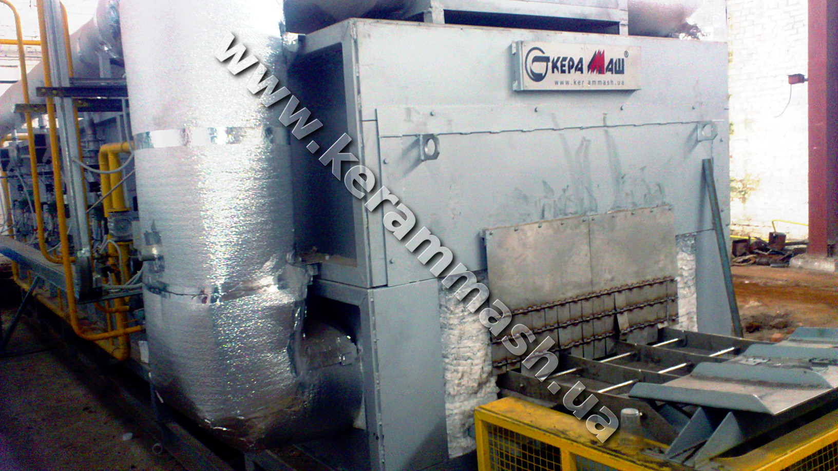 The industrial furnace for heat treatment of torsion bars and spring groups