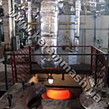 Industrial specialized chamber furnace for knuckle bends production