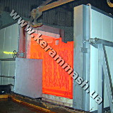 The industrial specialized chamber furnace for anchor chains heat treatment