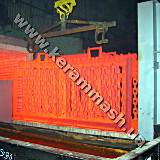 The industrial specialized chamber furnace for anchor chains heat treatment