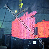 The industrial specialized chamber furnace for anchor chains heat treatment