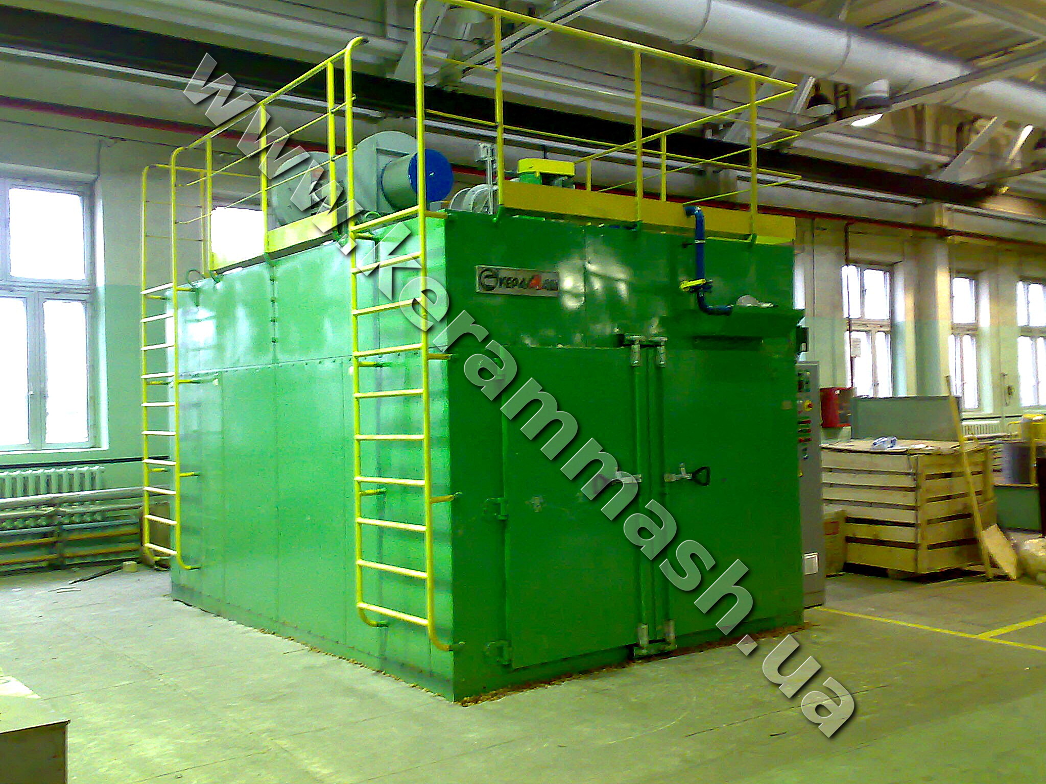 Industrial drying furnace