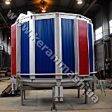 Industrial bell-type furnace for heat treatment