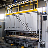 Bell-type industrial furnace for heat treatment