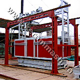 Bell-type industrial furnace for heat treatment