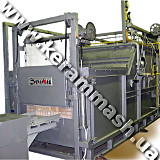Industrial specialized pusher-type furnace for heating for forging